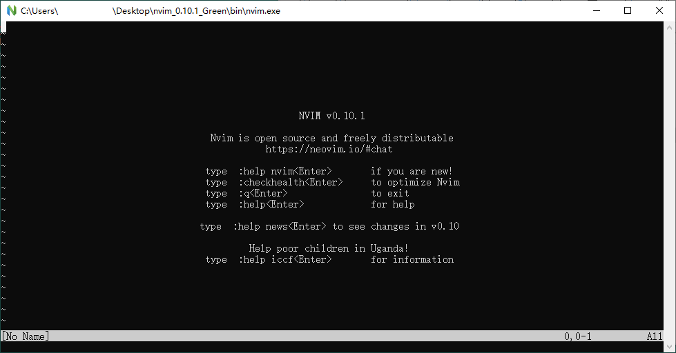 Neovim文本编辑器v0.11.1绿色版-吾爱分享